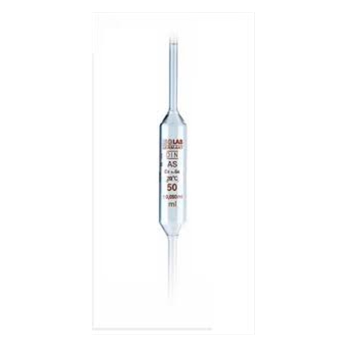 Pipet Cam Bullu 0.5 ml B Kalite Amber Taksimatlı