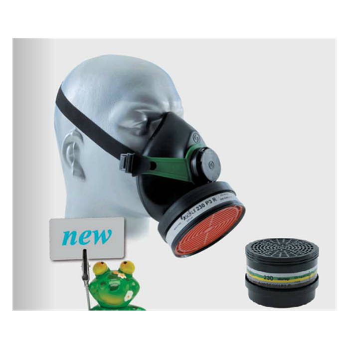 yarım yüz korumalı maske için gaz filtresi