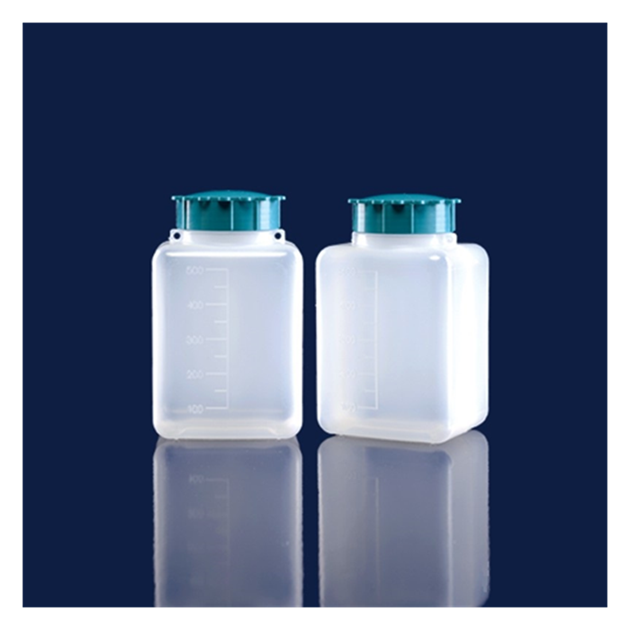 şişe-P.E-şeffaf-geniş boyun-vidalı kapaklı-50 ml