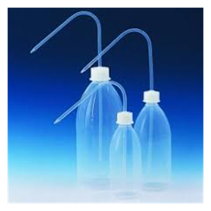 Wash Bottle Pe-Ld Wide Mouth Without Valve Ethanol Orange Capacity 250 Ml 