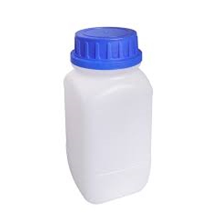 Wide-Mouth Square Bottle Pe-Hd With Screw Cap Pp 500 Ml Thread Gl 54 