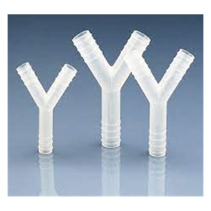 Tubing Connector Pp Y-Shape For Tubing İnner Ø 14-15 Mm 