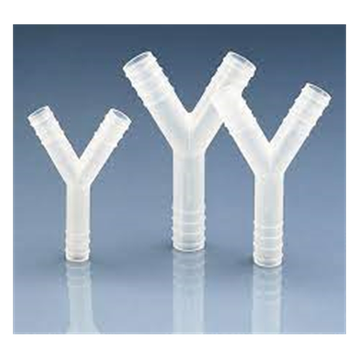 Tubing Connector Pp Y-Shape (120 ) F. Tub.İnner Dia. 4- 5 Mm Tot. L. 36 Mm 