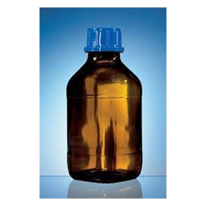 Threaded Bottle Amber Without Coating 500 Ml Thread 32 With Screw Cap Pp